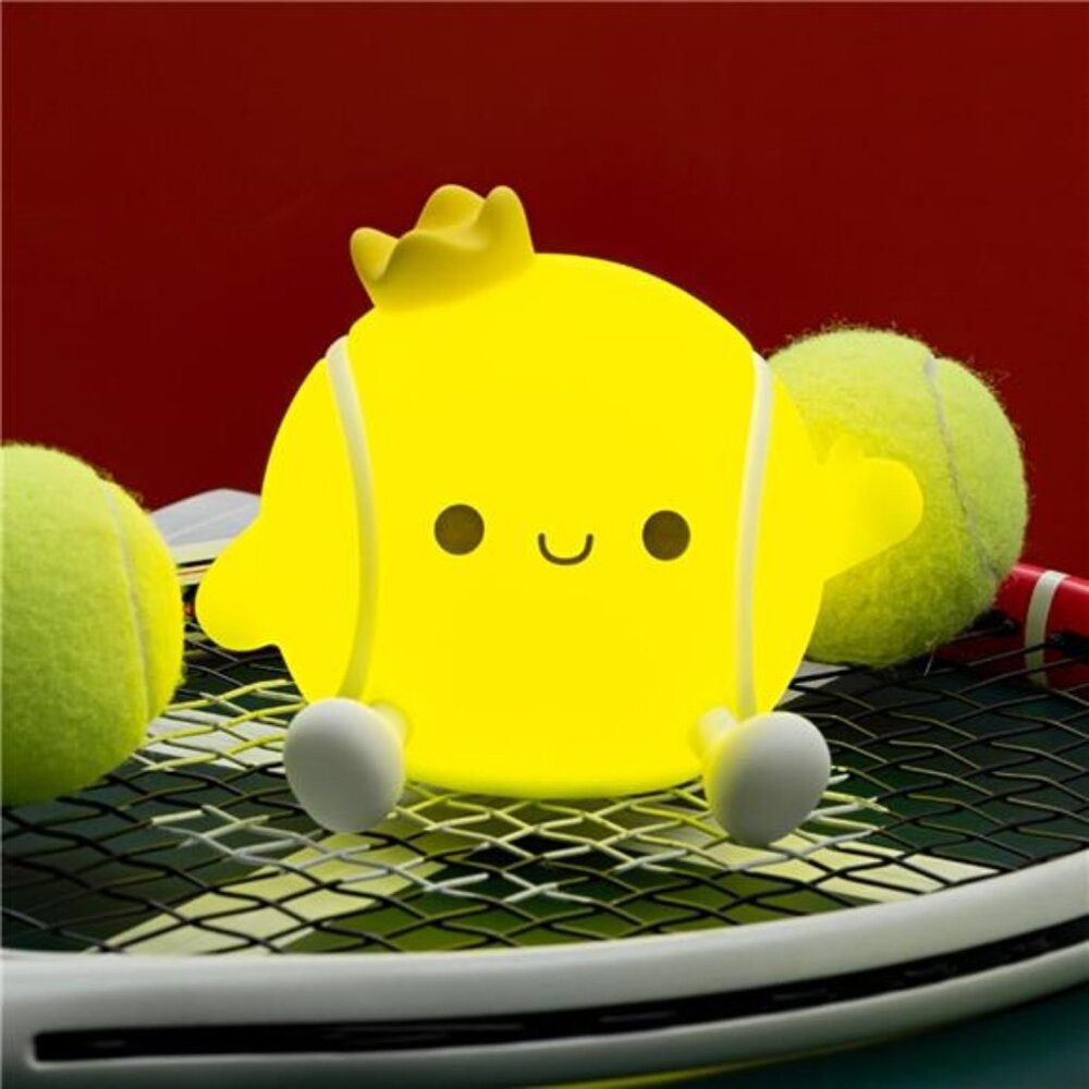 Tennis Night Light,LED Squishy Novelty Night Lamp,2 Levels
